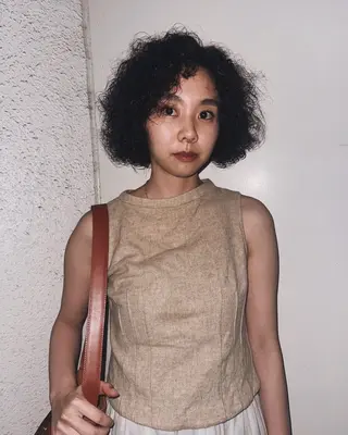 ミディアム THE  AGATA TOKYO所属・外国人風パーマ/デザ インカット🦕✨アミのヘアスタイル