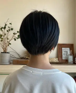 ショート カラー SVTオタク美容師 ねねのヘアスタイル