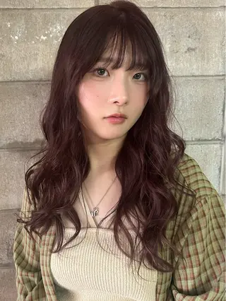 セミロング カラー [lani ] konatsuのヘアスタイル