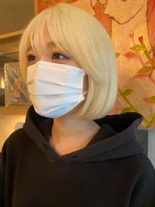 カラー ウツワ所属・田中 南帆のヘアスタイル