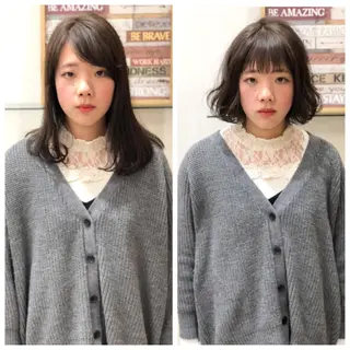 ショート ディレクター ノナカのヘアスタイル