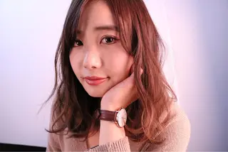 セミロング soins de   MaLily所属・soins de MaLilyのヘアスタイル