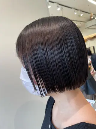 ショート カラー ボブ/インナーカラー /眉毛/Miyuのヘアスタイル