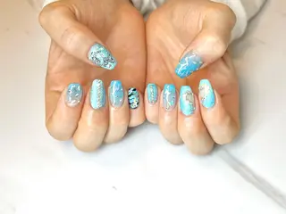 ロング ネイル ネイリスト シンのネイルデザイン