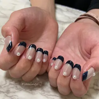 ネイル 40代からの爪を守る ×ケア重視サロン♡のネイルデザイン