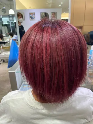 ミディアム 小柳 飛鷹のヘアスタイル