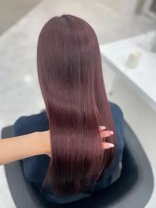 セミロング MOE 福岡韓国ヘア✧︎のヘアスタイル