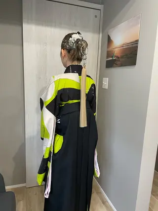 ヘアアレンジ Hair room Leaのヘアスタイル