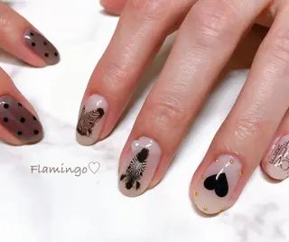 ネイル 40代からの爪を守る ×ケア重視サロン♡のネイルデザイン