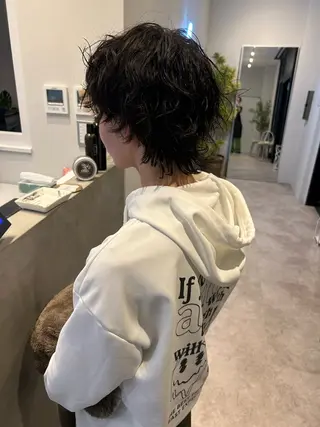 パーマ メンズ SOYON豊田市駅店 MIYUのヘアスタイル