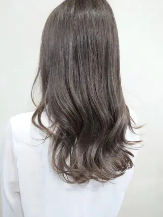 セミロング ブリーチ/ ダブルカラー/RYOのヘアスタイル