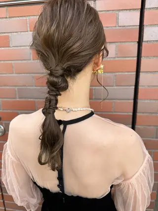 ヘアアレンジ OLSEN D.B.A BALLOON HAIR所属・さとう あやかのヘアスタイル