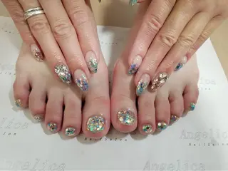 ネイル Angelica ネイリストのネイルデザイン