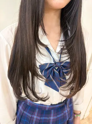 ロング CREA渋沢 モデル募集🌺アイナのヘアスタイル