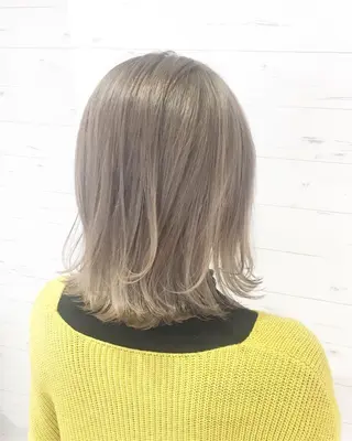 ミディアム ミヤザキ タクトのヘアスタイル