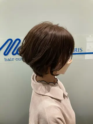 ショート カラー メンズヘア/透明感 カラー/ayatoのヘアスタイル