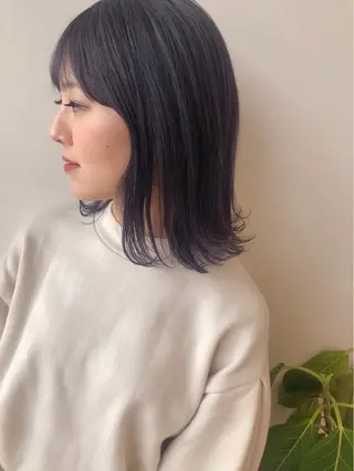 ミディアム カラー パーマ ヘアアレンジ メンズ キッズ ネイル マツエク・マツパ waku岡崎店所属・圧倒的なクォリティ✨ waku 岡崎店のヘアスタイル