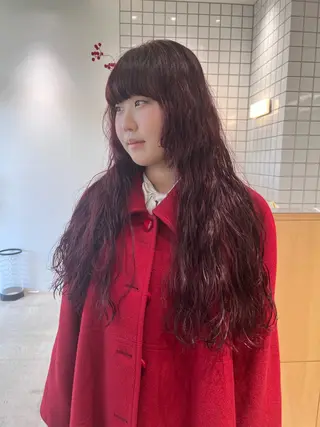 ロング パーマ 原宿パーマ kazuのヘアスタイル