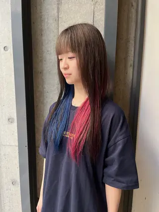 ロング 金見 岳弥のヘアスタイル
