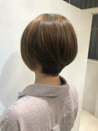 ショート あらい なつみのヘアスタイル