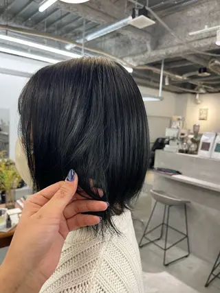 ショート カラー イージーパーマ募集 平口はのんのヘアスタイル
