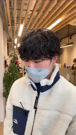 パーマ メンズ 🫧hinaco 🫧のヘアスタイル