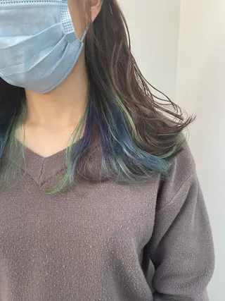 ミディアム カラー 中目黒🌼 🌼ハナのヘアスタイル