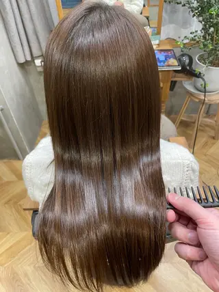 ロング 髪質改善/縮毛矯正✨ ヤマザキ リョウスケのヘアスタイル
