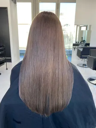 ロング カラー パーマ ヘアアレンジ キッズ ネイル マツエク・マツパ hair  mode RITZ所属・★ 里奈★のヘアスタイル