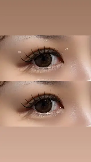 マツエク・マツパ sol nanamiのマツエク・マツパデザイン