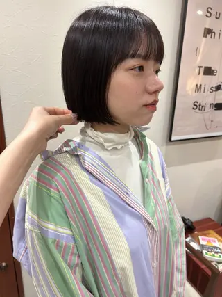 ショート rena ✶伏見/顔周りカットのヘアスタイル