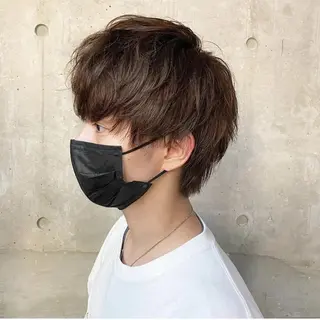 メンズ ガーリー/暖色カラー 🎀MEARI🩰のヘアスタイル