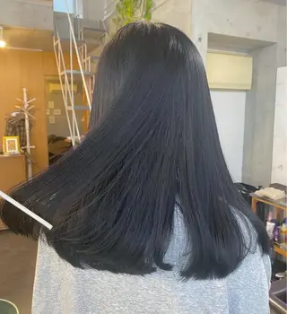 ロング カラー パーマ ヘアアレンジ メンズ キッズ ネイル マツエク・マツパ アイブロウ モリモト サナのヘアスタイル