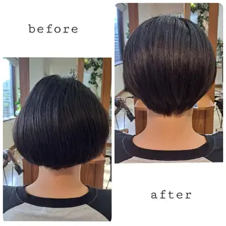 ショート クラウドヘアー所属・クラウド ヘアーのヘアスタイル