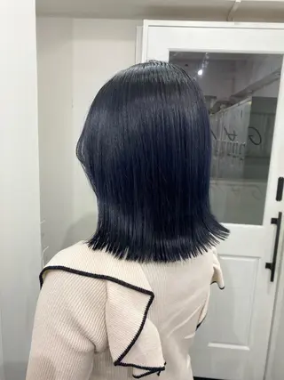 セミロング カラー 楓🦋韓国系レイヤー / 透明感カラー🤍のヘアスタイル