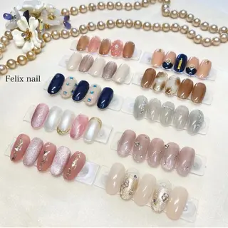 ネイル フェリックスネイル 大人綺麗/トレンドのネイルデザイン