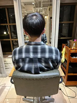 メンズ shanti所属・南 マサミのヘアスタイル