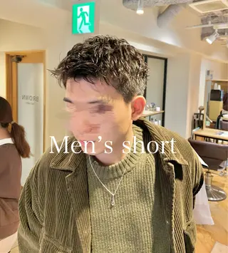 メンズ BROWN nakano所属・🌿【メンズ歓迎】 矢嶋祐介のヘアスタイル