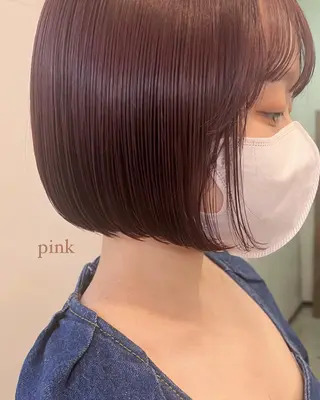 ショート カラー mizuho🐈⬛ 艶髪¦ダークトーンのヘアスタイル