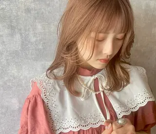 ミディアム Dali 【ダリー】 菊水店のヘアスタイル