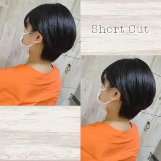 ショート カラー ヘアアレンジ 🌼NAMI 🌼のヘアスタイル