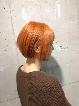 ミディアム カラー Rene'所属・当日予約⭕️ yuriのヘアスタイル