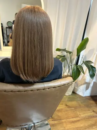カラー 8.9月カットモデル ✨募集中✨河本玲奈のヘアスタイル