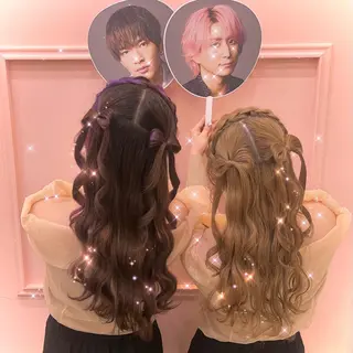 ロング ヘアアレンジ lien ヒジリのヘアスタイル