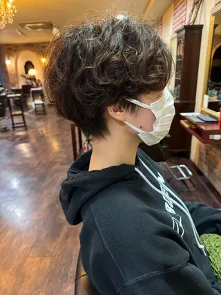 ショート FAVOR所属・杉尾 勇のヘアスタイル