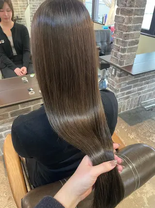 ロング acroあべの店所属・🧸ブリーチモデル /透明感🎀のヘアスタイル