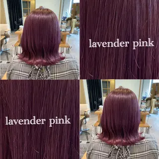 ミディアム カラー 南上 野々佳のヘアスタイル