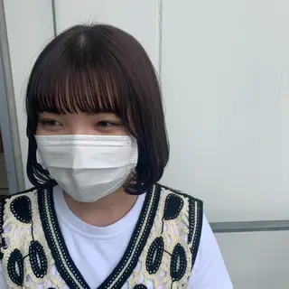 ショート SALOWIN川崎WEST店所属・🌷川崎/アレンジ/ 暖色ボブ/コトネ🌷のヘアスタイル