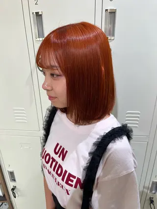 ショート 🎀FACE。暖色 カラー/カスミ🤍のヘアスタイル