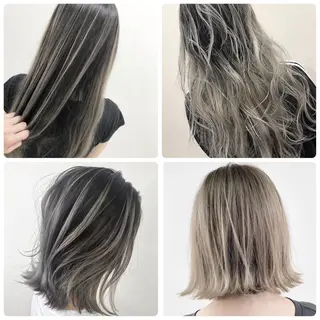 カラー 髪質改善 カラー専門店のヘアスタイル